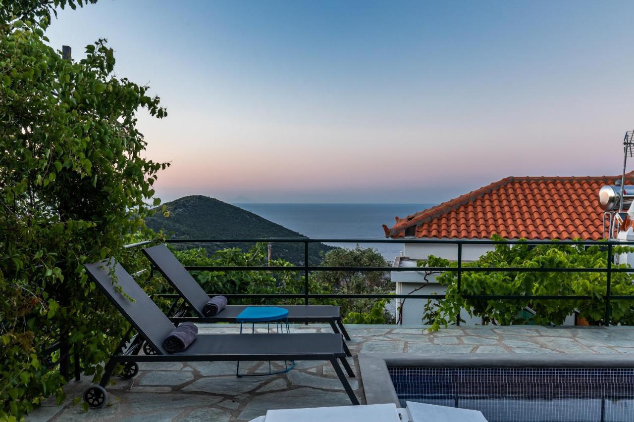 Villa Margini, Aegean Views , Pool Villa, Skopelos מראה חיצוני תמונה